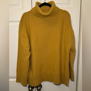 Yellow Sweater, Turtleneck